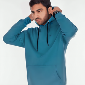 Men Sada Basic Hoodie Blue