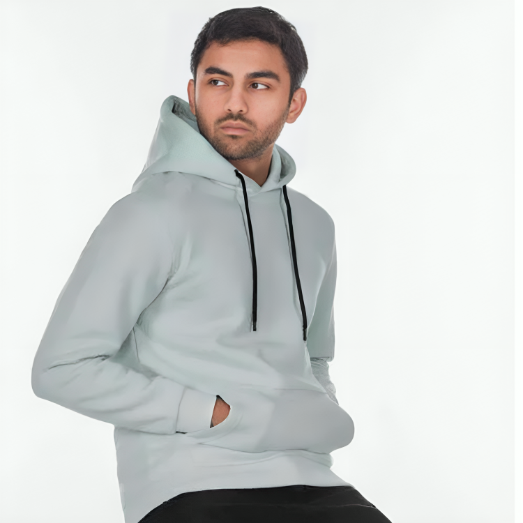 Men Sada Basic Hoodie Mint