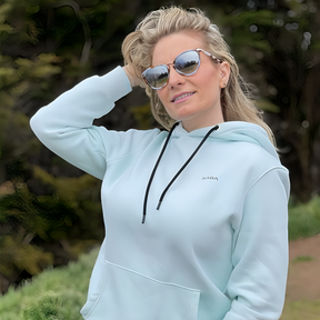 Women Sada Basic Hoodie Mint