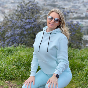 Women Sada Basic Hoodie Mint